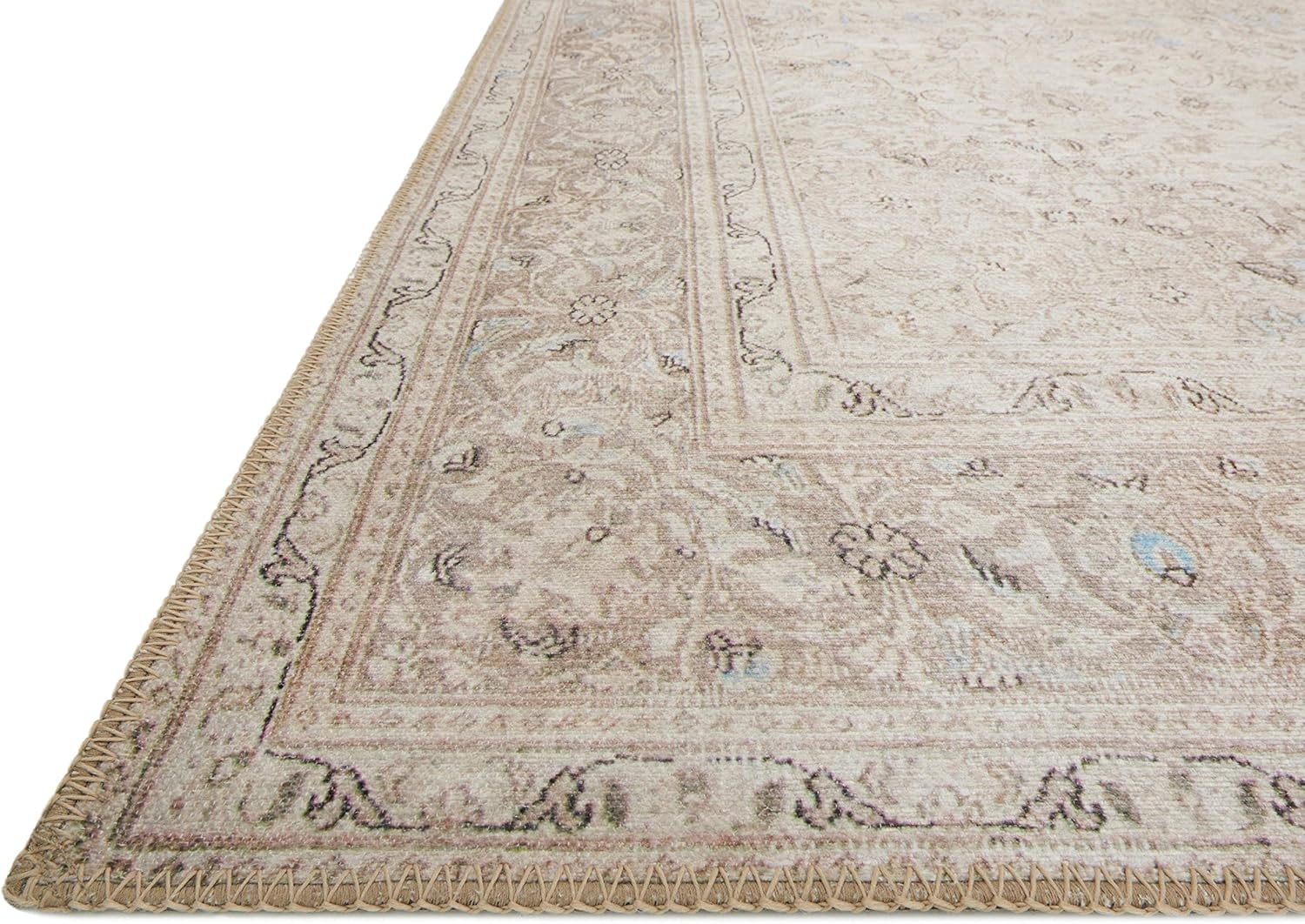 Loloi II Loren Collection LQ-03 Alfombra tradicional de área, color arenagris pardo, de 8 pies 4 pulgadas x 11 pies 6 pulgadas (254 x 350.52 cm)