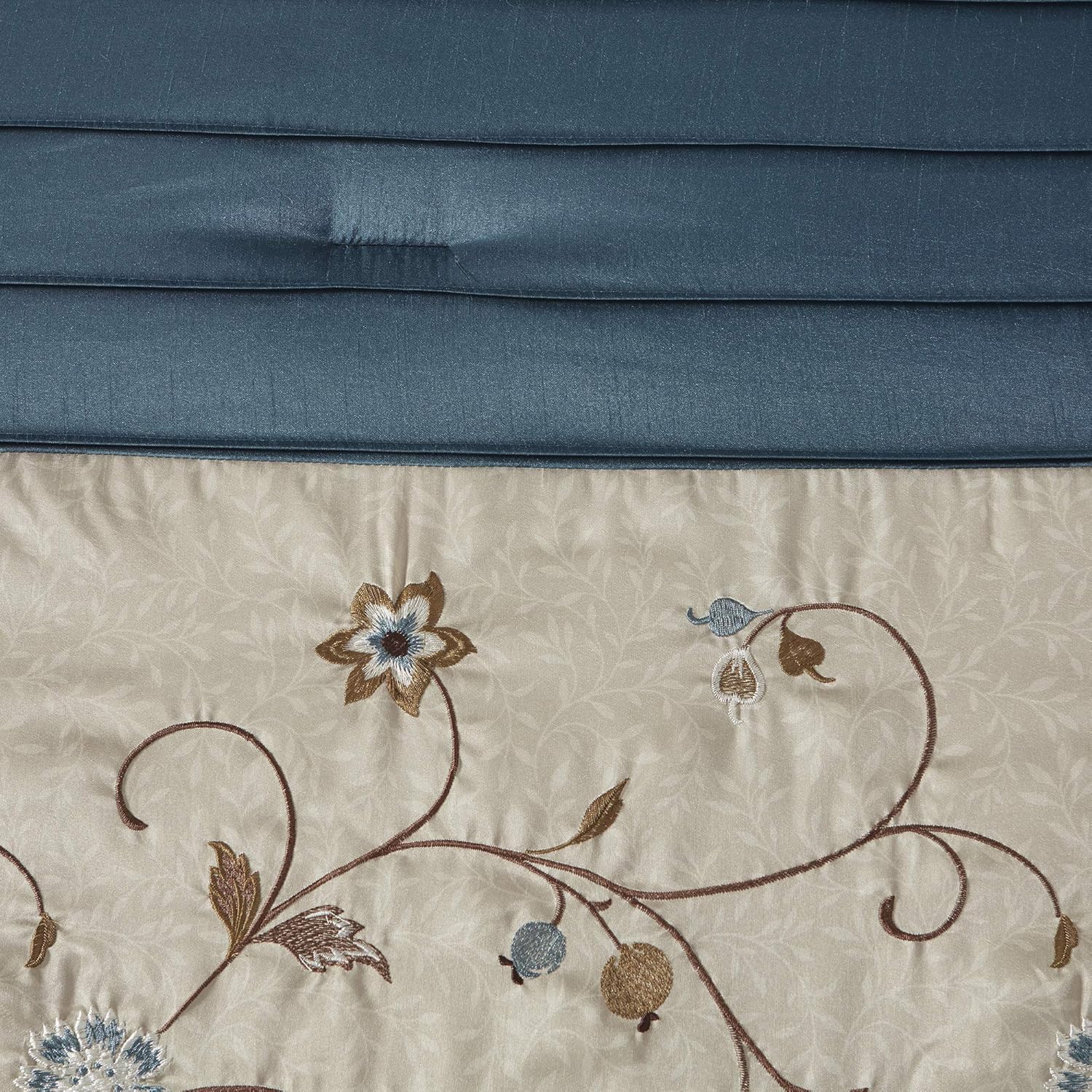 Juego Madison Park All Season, falda de cama a juego, almohadas decorativas