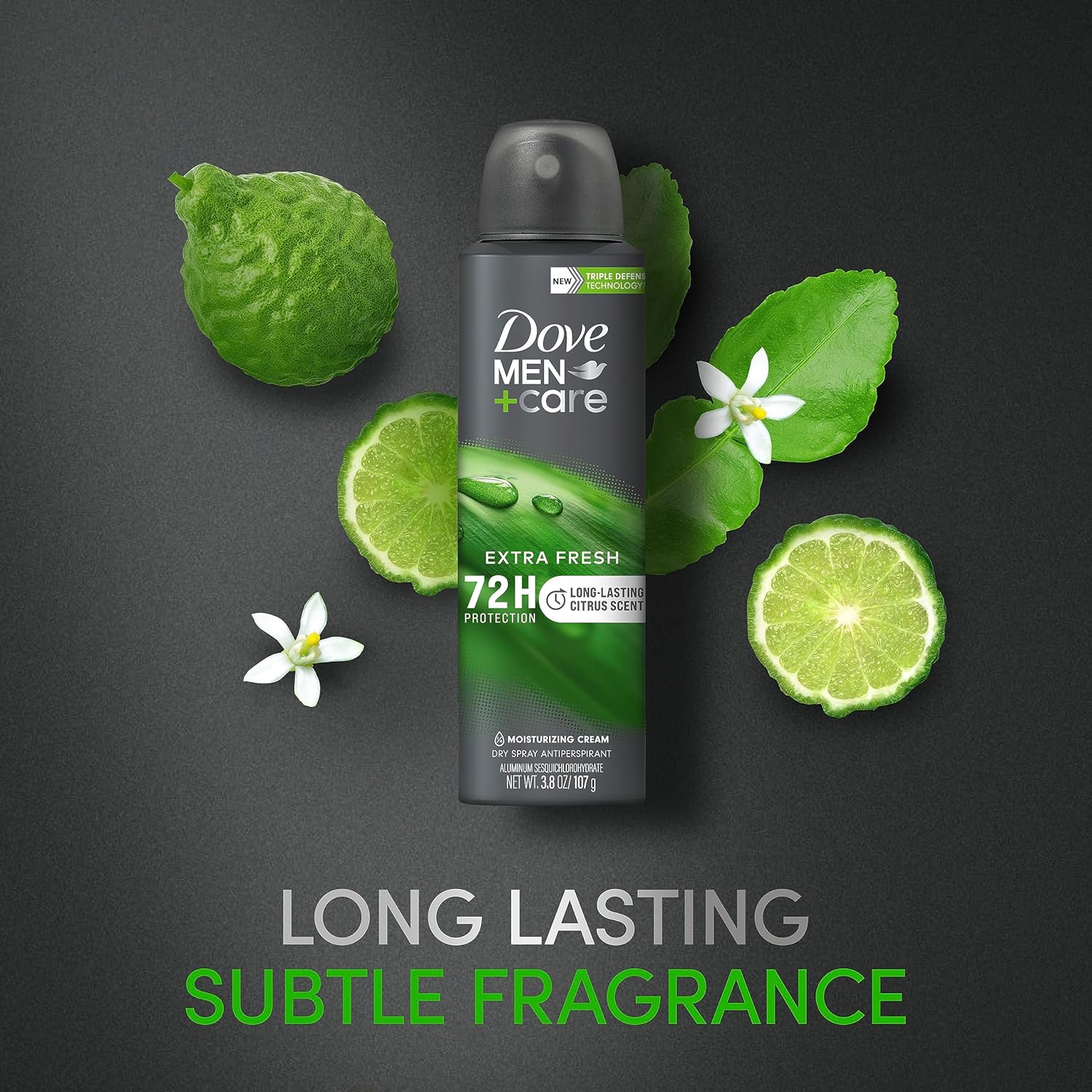 Dove Dove – Desodorante en aerosol para hombre + set de cuidado – Desodorante antitranspirante en aerosol para hombres con protección duradera para
