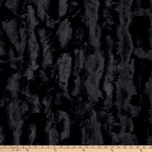 Shannon Minky Luxe Cuddle Mirage Negro, Tela por yarda Shannon Minky Luxe Cuddle Mirage Negro, Tela por yarda