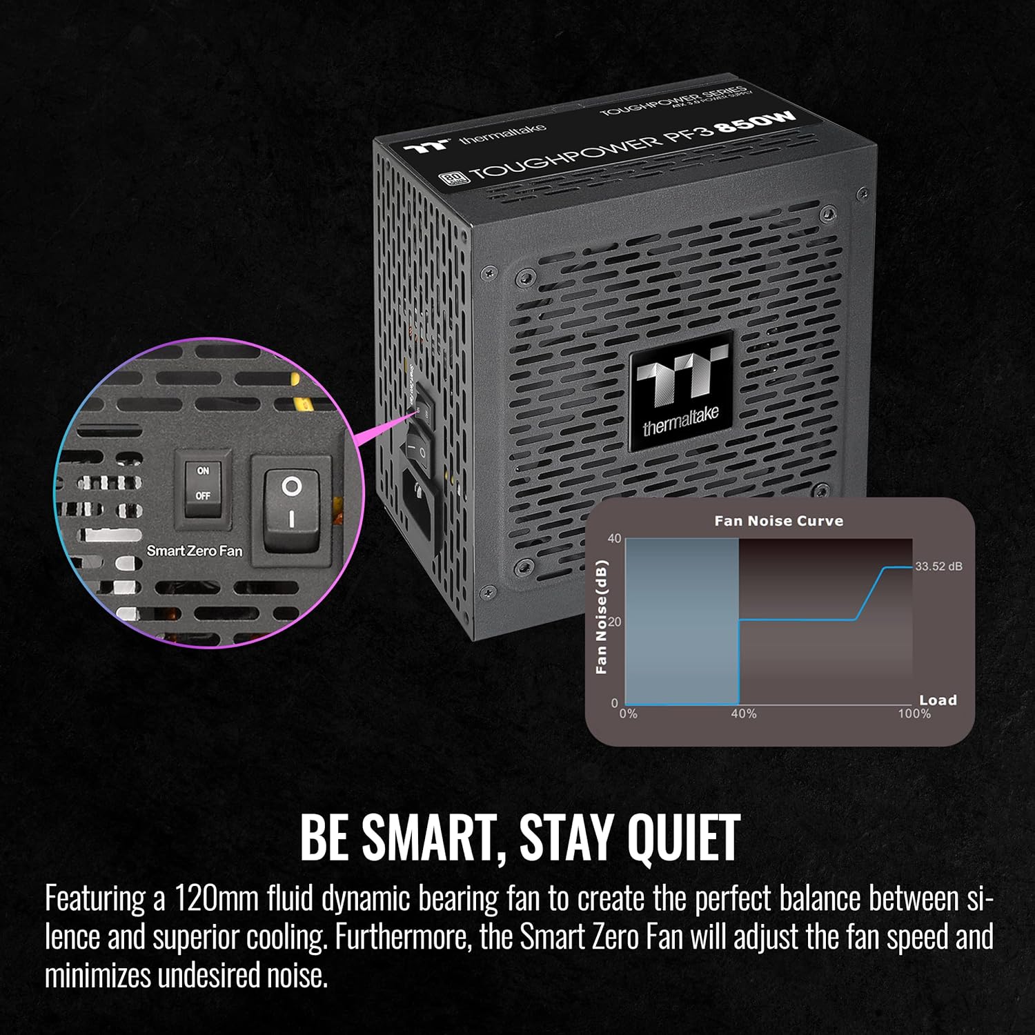 Thermaltake Toughpower PF3 ATX 3.0 850W 80+ Platinum Full Modular SLICrossfire Ready Fuente de alimentación conector PCIe 5.0 12VHPWR incluido 10