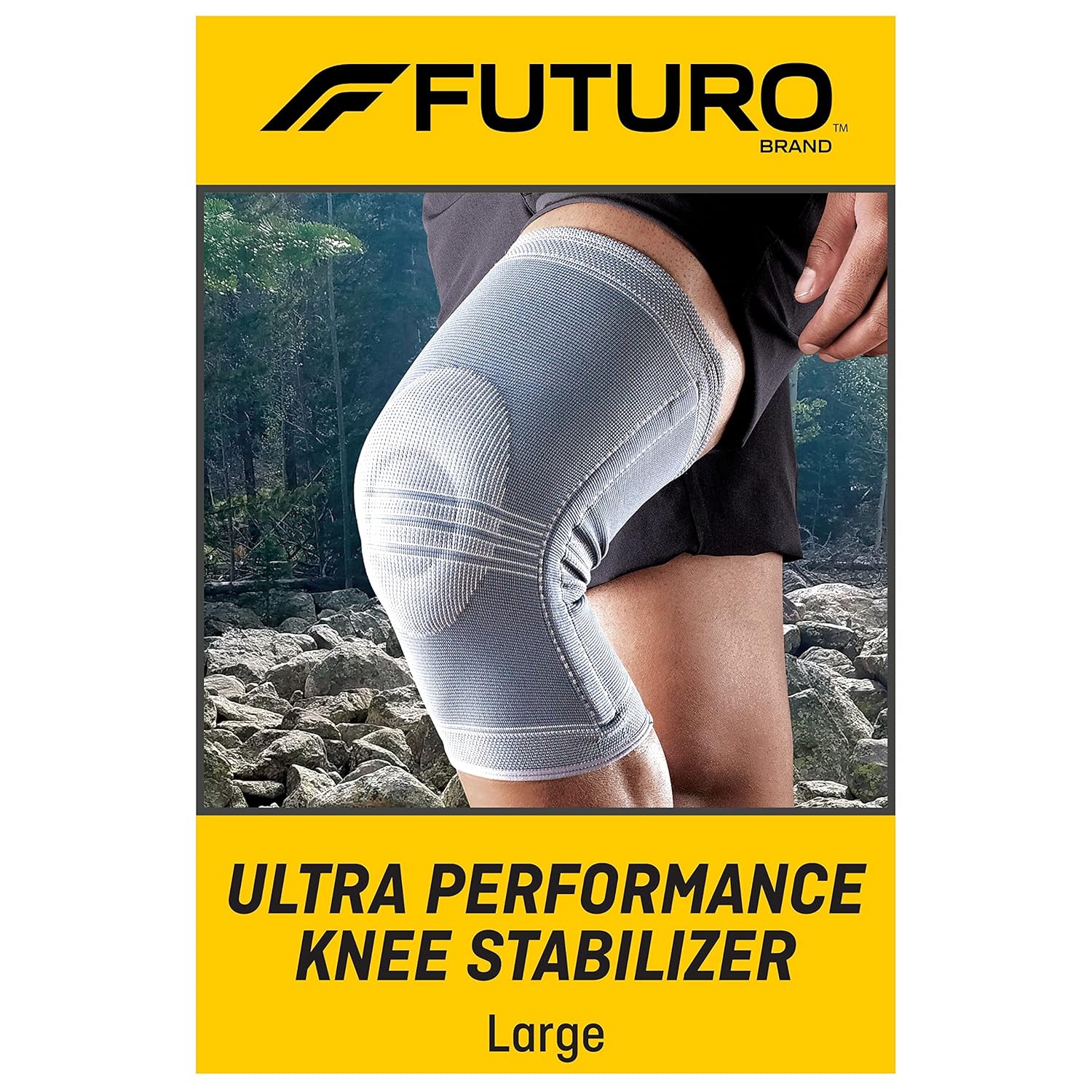 Estabilizador de rodilla tejido futuro active, pequeño, L, 1, 1