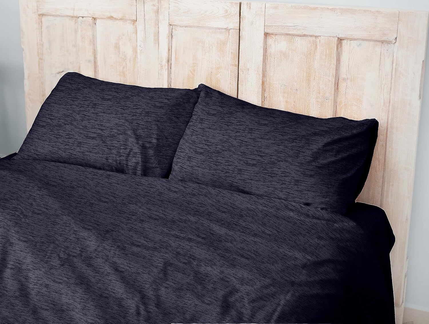 U.S. Polo Assn. Para todas las estaciones, material de camiseta suave y acogedor, juego de sábanas de algodón de 4 piezas de 1800 hilos