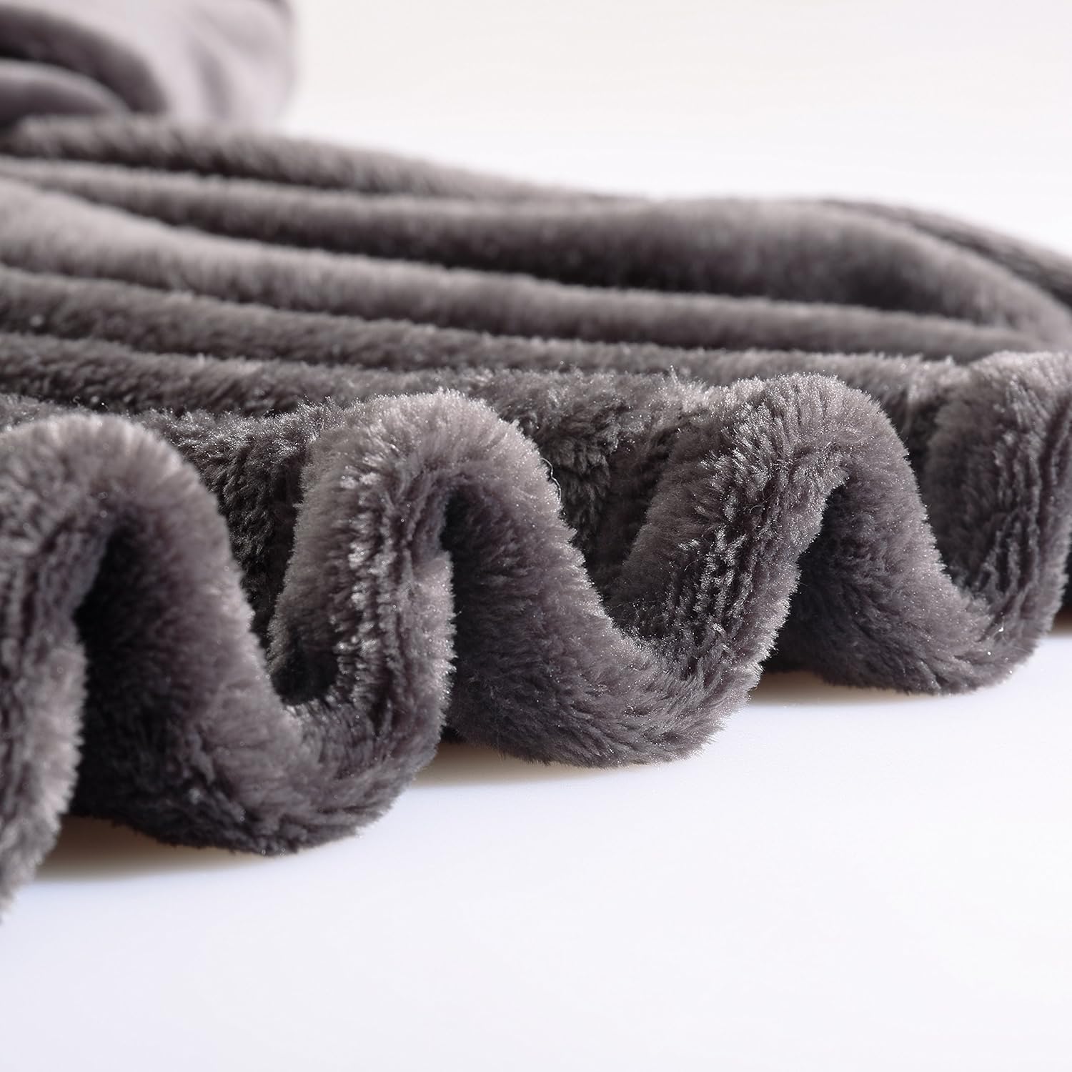 Reafort – Manta cálida de franela ultra suave aterciopelada de forro polar para sala o dormitorio