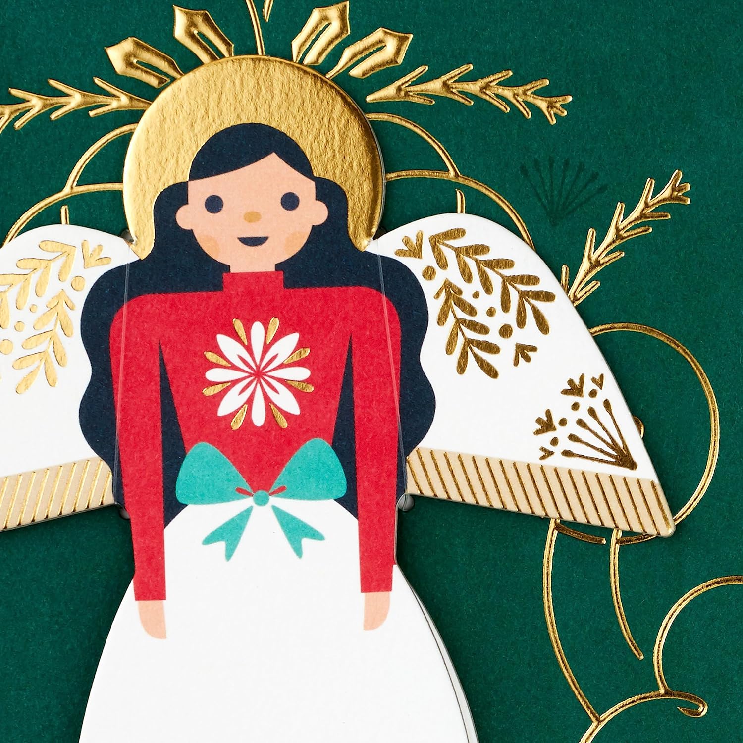 Hallmark Tarjeta de Navidad Española Vida (Celebrando desde lejos)