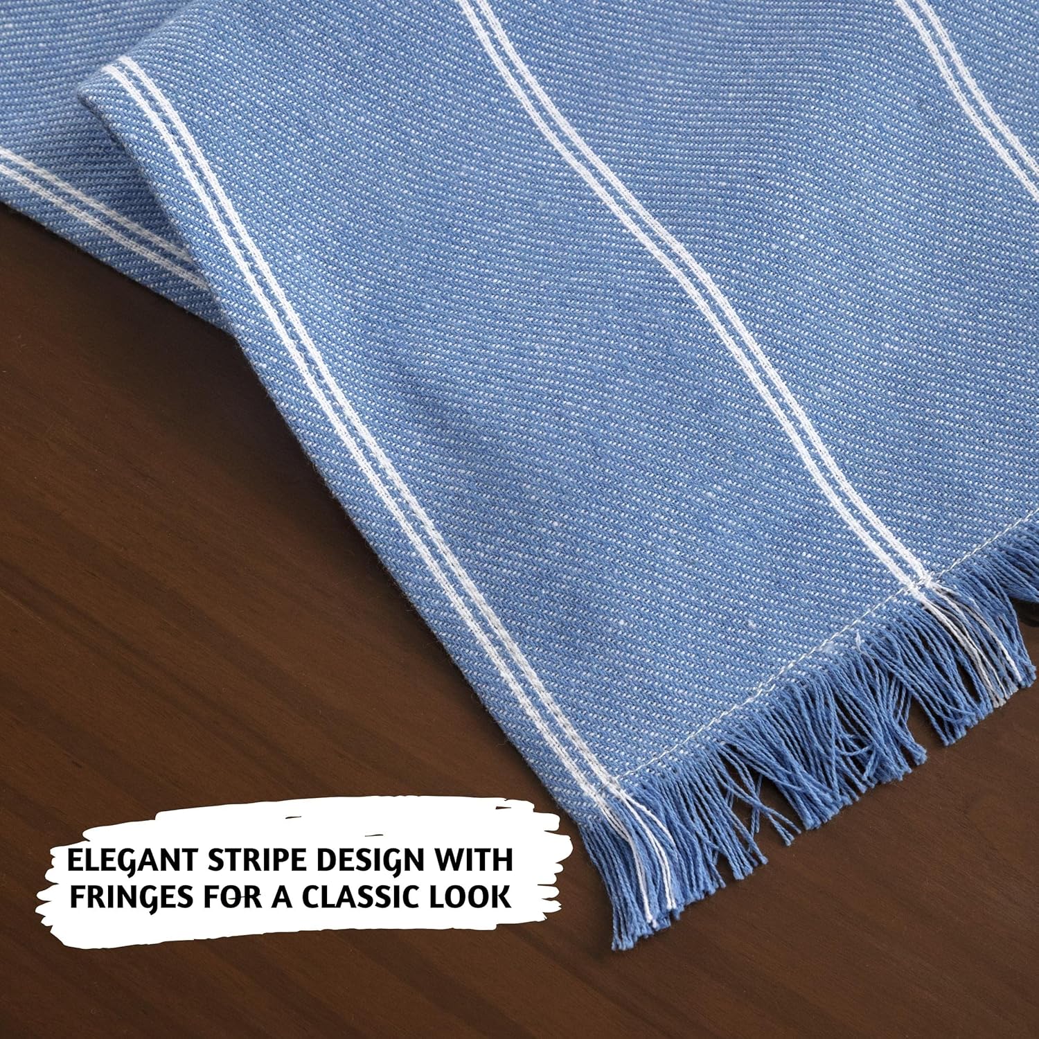 Folkulture Camino de mesa de 90 pulgadas de largo, 100% algodón, bohemio, camino de mesa o camino de mesa de cocina para decoración de cocina,