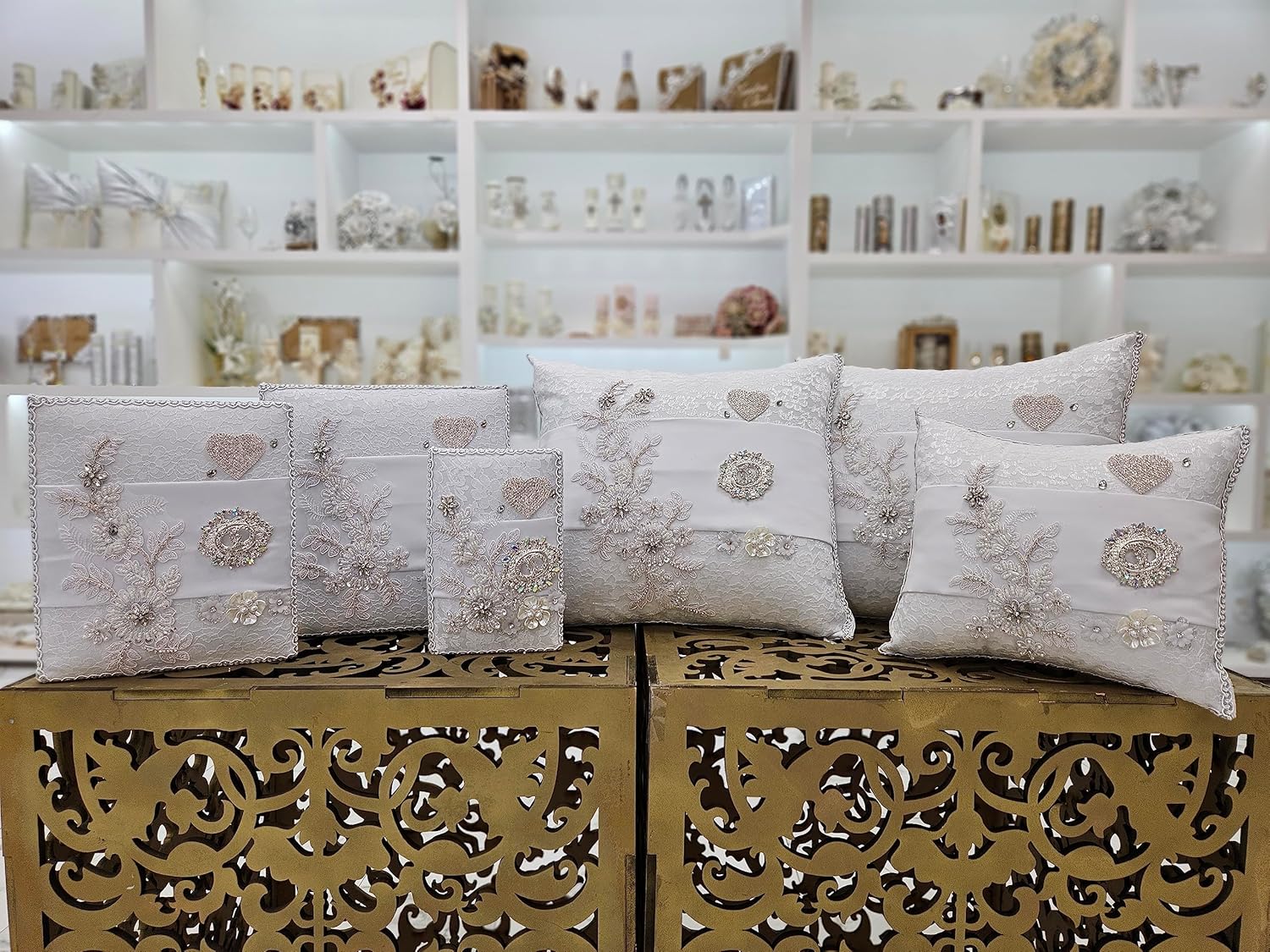 A&C Quinceañeras and More Wedding accessories Wedding Album Wedding Guest book Wedding Pillow Cojines de boda Personalized wedding Pillows 182