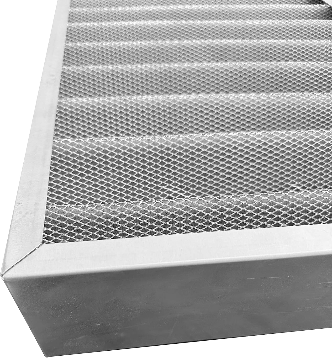 Merv 8  Filtro de horno lavable  HVAC de por vida y filtro de aire de horno  Lavable  Capacidad superior de retención de partículas  Aluminio de