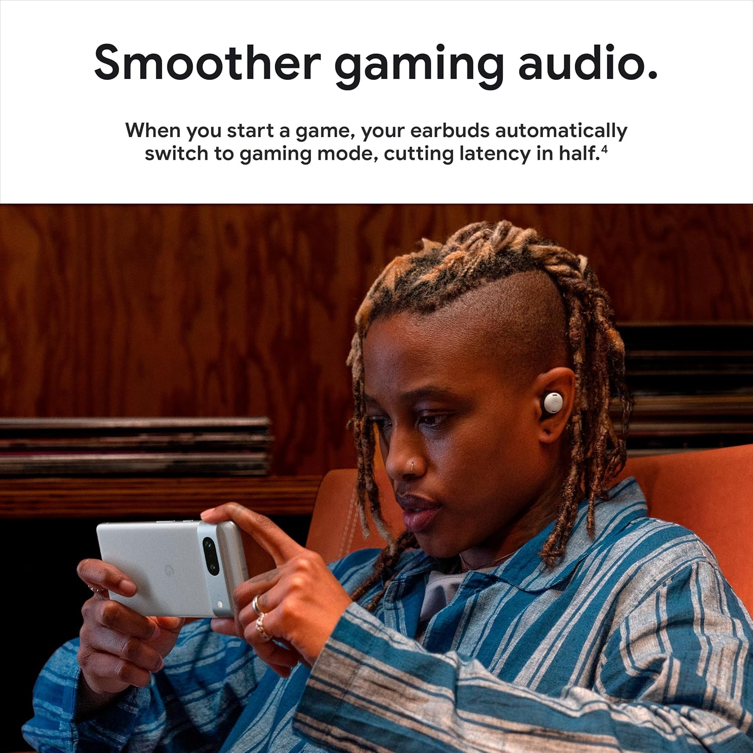 Google Pixel Buds Pro – Auriculares con cancelación de ruido – Batería de hasta 31 horas de duración con estuche de carga 2 – Auriculares Bluetooth