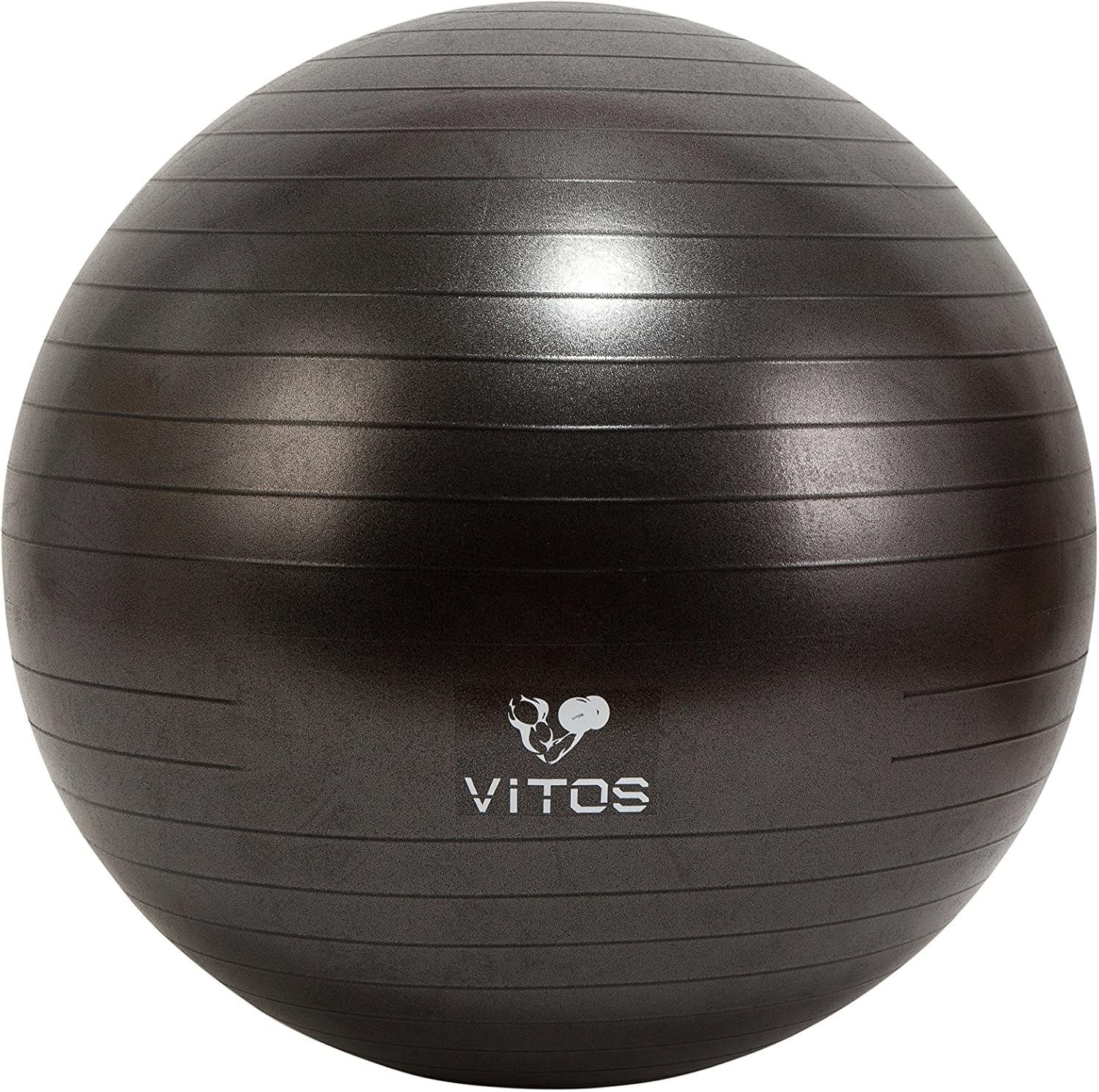 Vitos Pelota de yoga para ejercicio, pelota de parto para embarazo, equilibrio de estabilidad, entrenamiento de fitness, bomba rápida incluida