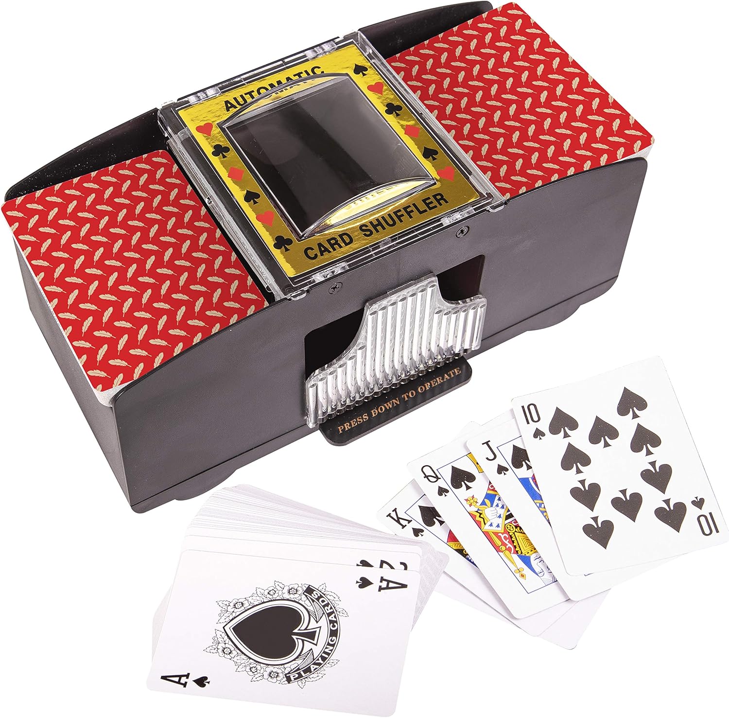 Barajador automático de cartas I Tarjetas de póquer Barajadores de cartas de casino profesional I Barajador de tarjetas eléctricas Equipo de casino