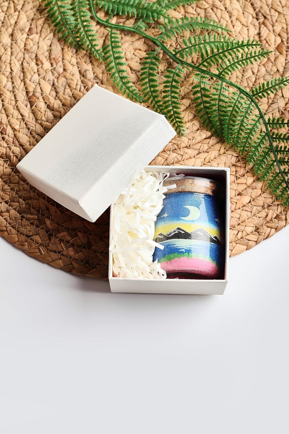 YUANLUGV – Botellas de arena de colores con arena luminosa para niños, elegante y exquisita botella de arte de arena, botellas de arte de arena con