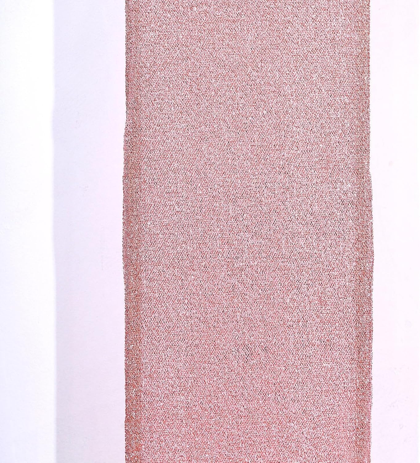 Efavormart – Cubierta de telón de fondo de arco abierto de 7 pies, color oro rosa brillante, de elastano, con doble cara en forma de U, para arco de
