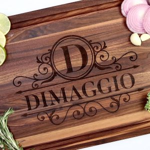 Handmade Personalized Wood Engraved Cutting Board, Perfect Gift for Weddings, Anniversaries, and Housewarmings-Choose From Walnut, Maple, or Cherry. Handmade Personalized Wood Engraved Cutting Board, Perfect Gift for Weddings, Anniversaries, and Housewarmings-Choose From Walnut, Maple, or Cherry.