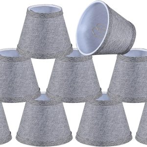 Aspen Creative 51023-9 Imperio de tapa dura, pantalla de tela texturizada de lino con clip, 3 pulgadas superior x 5 pulgadas inferior x 4 pulgadas Aspen Creative 51023-9 Imperio de tapa dura, pantalla de tela texturizada de lino con clip, 3 pulgadas superior x 5 pulgadas inferior x 4 pulgadas