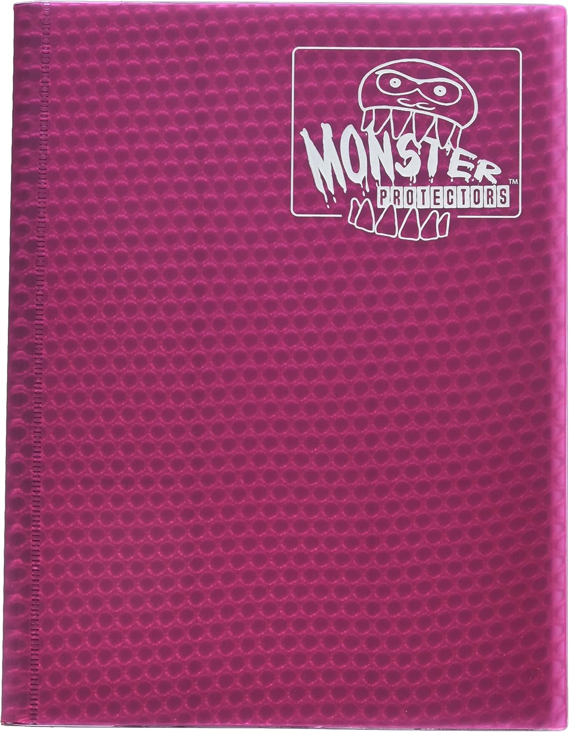 Monster – Álbum de tarjetas coleccionables de 9 bolsillos, 20 cargas laterales, disuasorio de robo, páginas acolchadas con capacidad para hasta 360