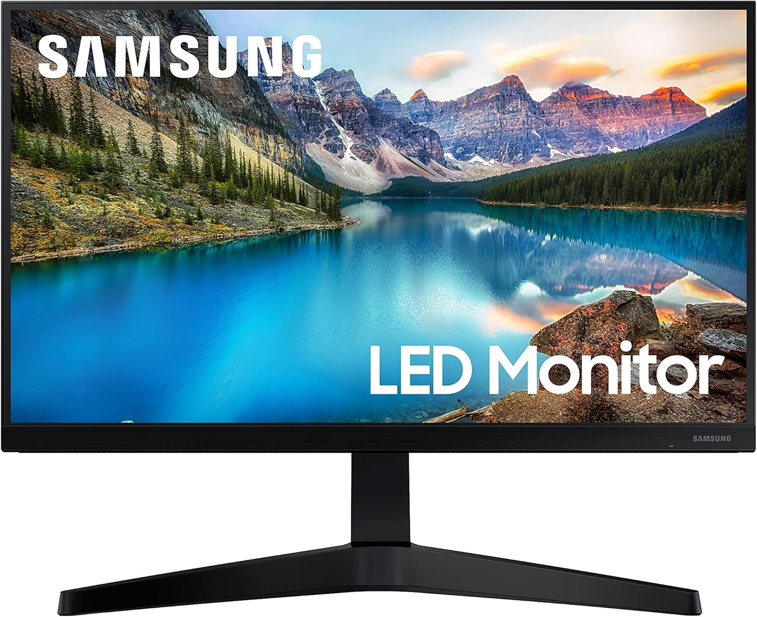SAMSUNG Monitor de computadora FHD 1080p serie T37F de 22 pulgadas, 75Hz, panel IPS, HDMI, puerto de pantalla, compatible con VESA, 3 años WRNTY