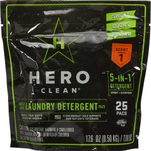 Vainas, 25 paquetes de detergente para ropa sucia Vainas, 25 paquetes de detergente para ropa sucia