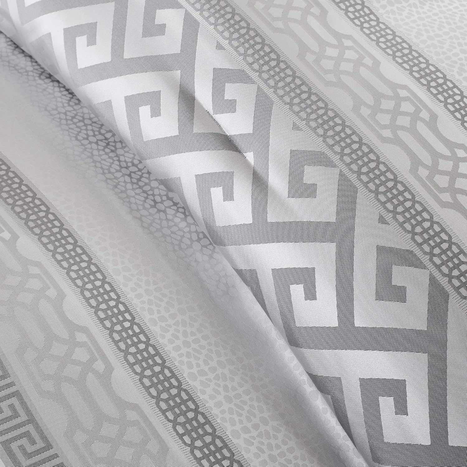 Madison Park 7 piezas – Juego de edredón de felpilla tipo jacquard