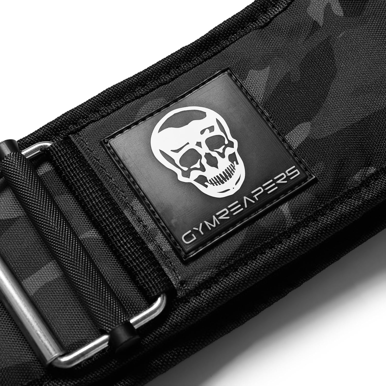 Gymreapers – Cinturón de levantamiento de pesas de cierre rápido para entrenamiento funcional, neopreno de 4 pulgadas con hebilla de metal, soporte