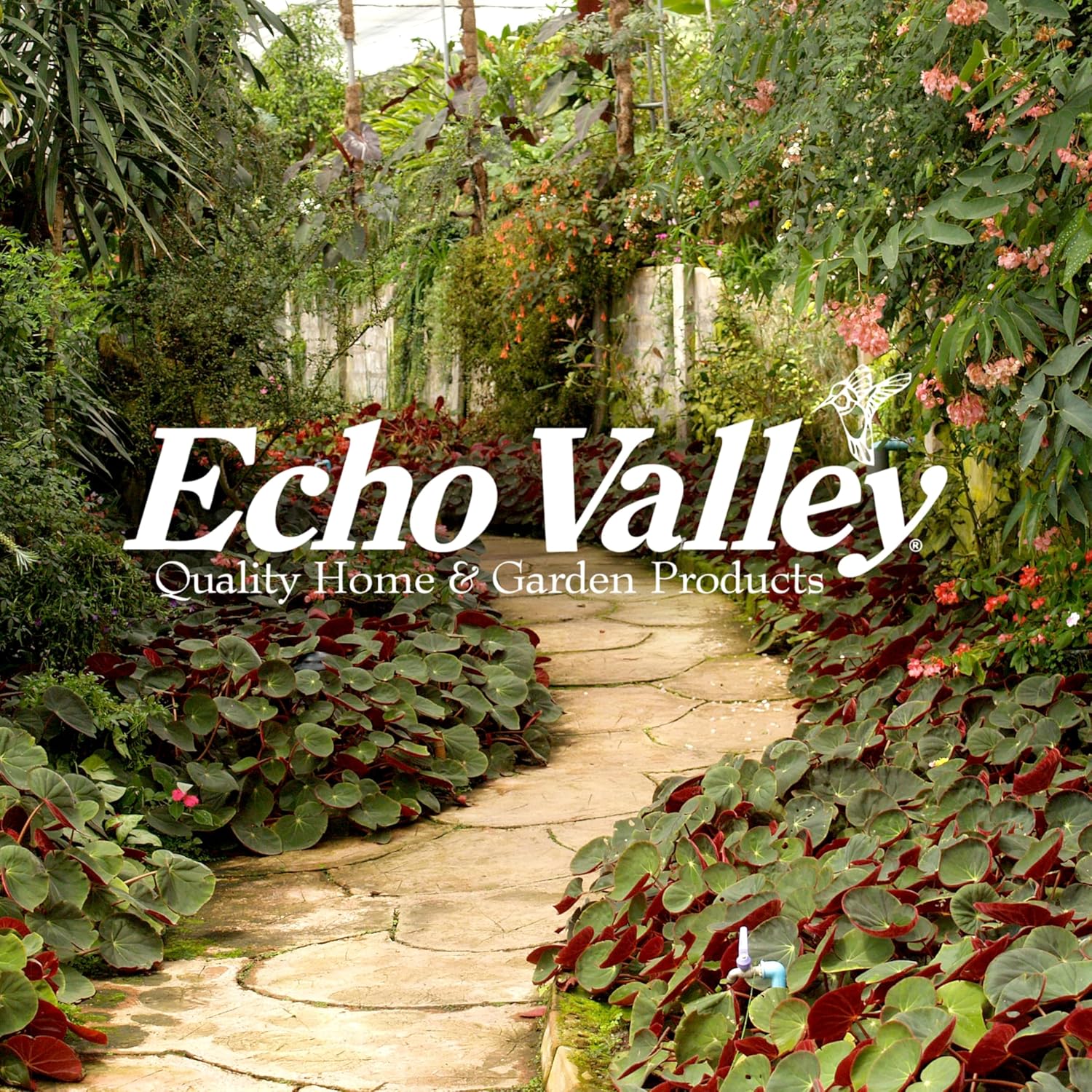 Echo Valley 93100P12 EchoFlame Gel Fuel para chimeneas de acento al aire libre en un patio, césped o jardín