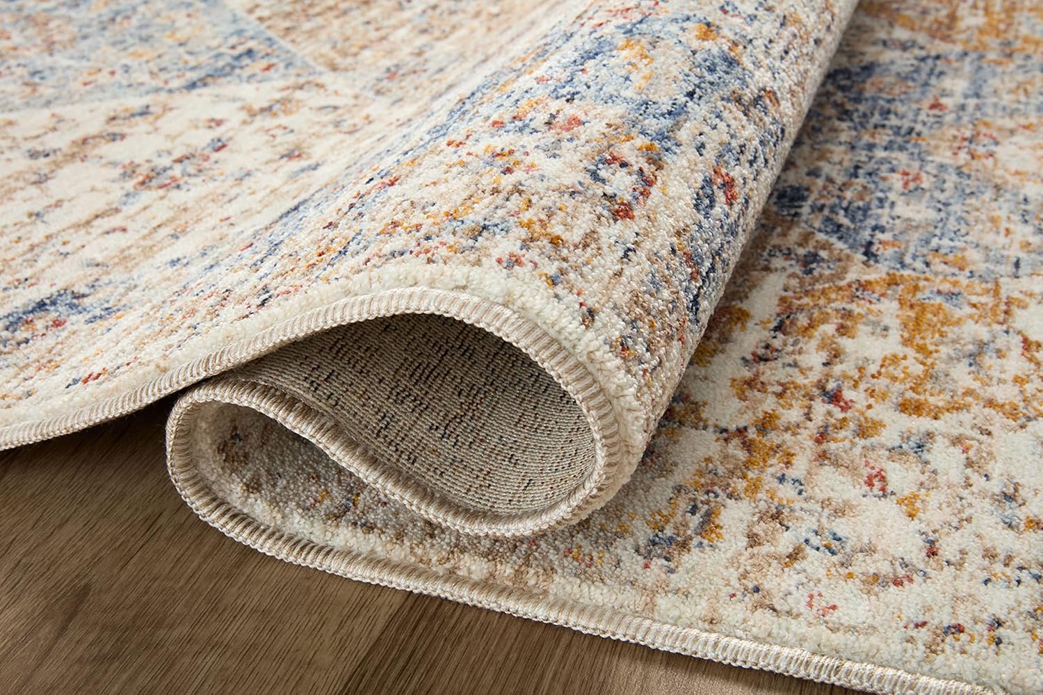 Loloi II Sorrento Collection SOR-02 – Alfombra redonda de 9 pies y 6 pulgadas x 9 pies 6 pulgadas