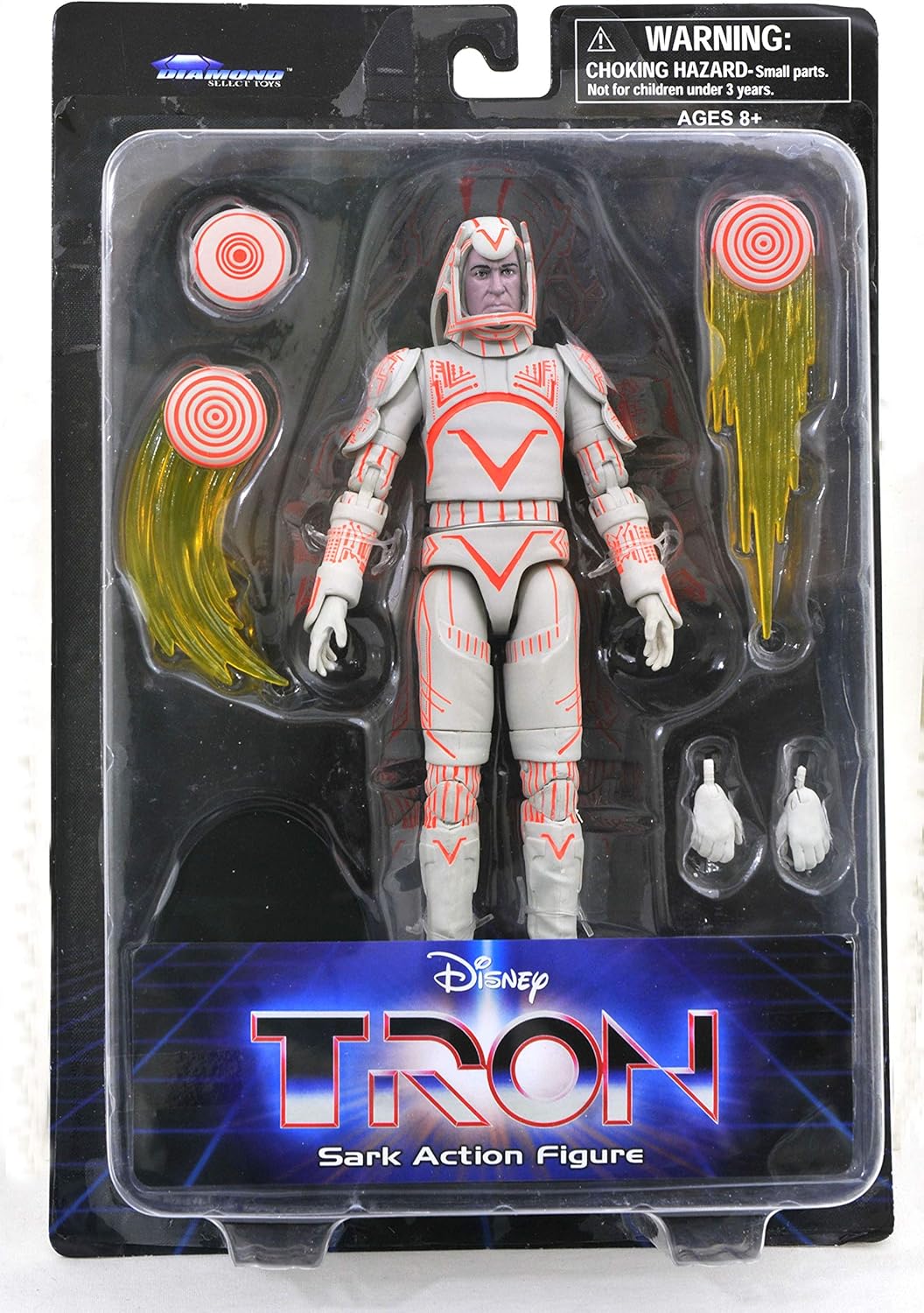 Diamond Select Toys Tron Movie Figura de acción Sark Select, multicolor