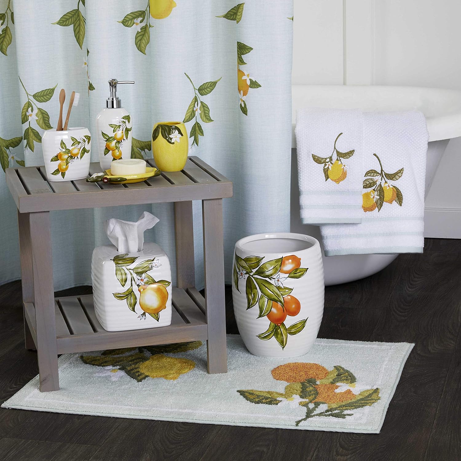 Vern Yip by SKL Home Citrus Grove – Vaso, color amarillo