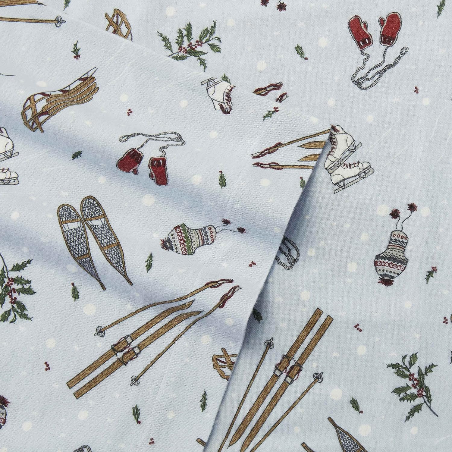 Eddie Bauer Flannel Collection – Juego de sábanas de algodón, preencogido y cepillado para mayor suavidad, comodidad y sensación de calidez, tamaño
