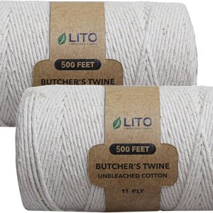 Carniceros cordel  Cordel de algodón, cordel de cocina  Cordel de cocina, cordel para panaderos de grado de chef, cordel de cocina orgánico seguro Carniceros cordel  Cordel de algodón, cordel de cocina  Cordel de cocina, cordel para panaderos de grado de chef, cordel de cocina orgánico seguro