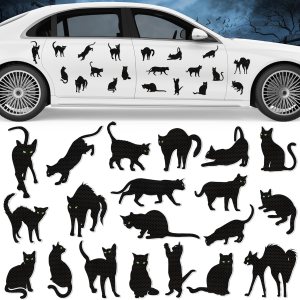 Imanes reflectantes de Halloween para automóvil, 20 unidades, calcomanías magnéticas de Halloween para automóvil, calcomanías de nevera, puerta de Imanes reflectantes de Halloween para automóvil, 20 unidades, calcomanías magnéticas de Halloween para automóvil, calcomanías de nevera, puerta de