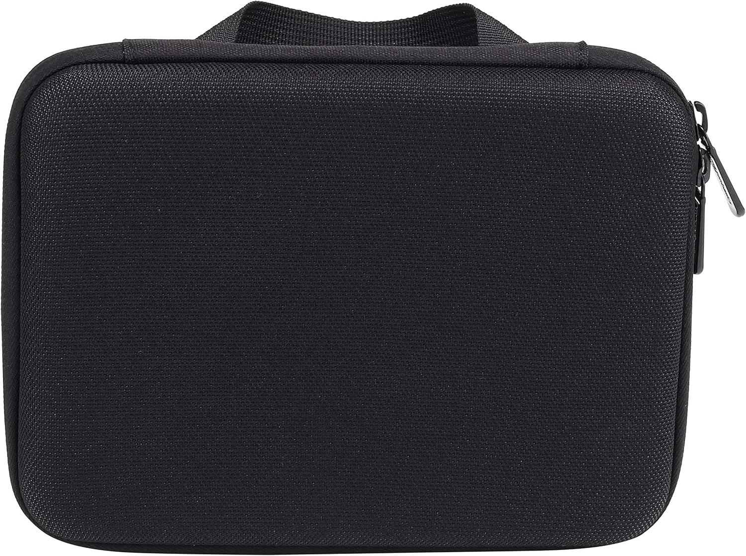 Tienda Basics Estuche de transporte pequeño para GoPro y accesorios – 9 x 7 x 2.5 pulgadas, sólido, negro