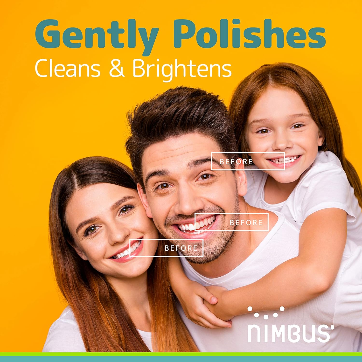 Nimbus – Cepillos de dientes extra suaves (cabeza compacta), diseño periodoncista con cerdas cónicas para dientes sensibles y encías retraídas,