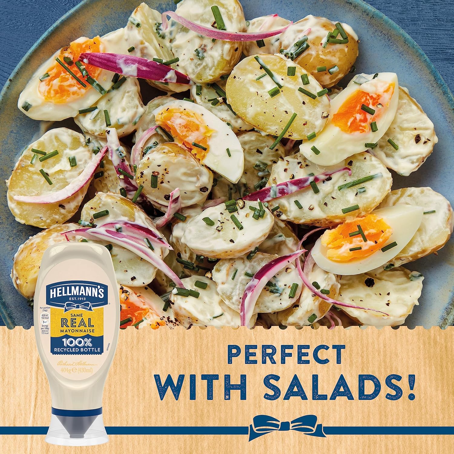 Hellmanns Real Mayonesa Squeezy 15.17 oz