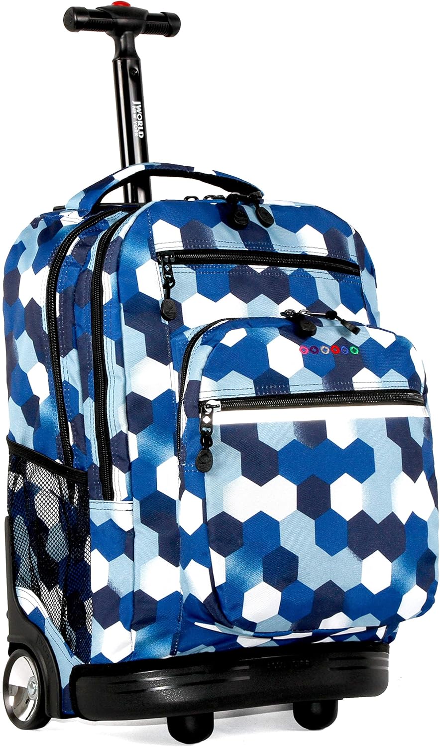 J World New York Sundance – Mochila con ruedas para portátil), RBS-19-MDIA