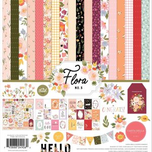 Carta Bella Kit de colección 12.0 x 12.0 in, Flora N 5, multicolor Carta Bella Kit de colección 12.0 x 12.0 in, Flora N 5, multicolor