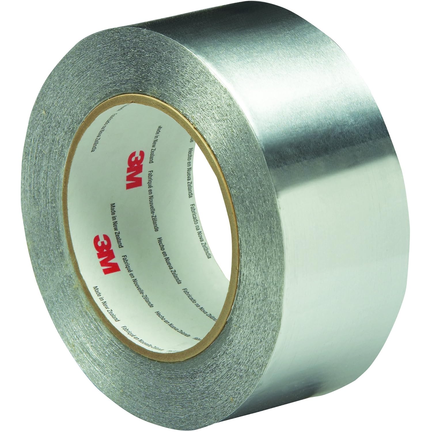 Partners Brand Cinta de papel de aluminio 425, 4.6 mil, 2′ x 5 yardas, plata, 1Case, 3M Stock# 7100053630