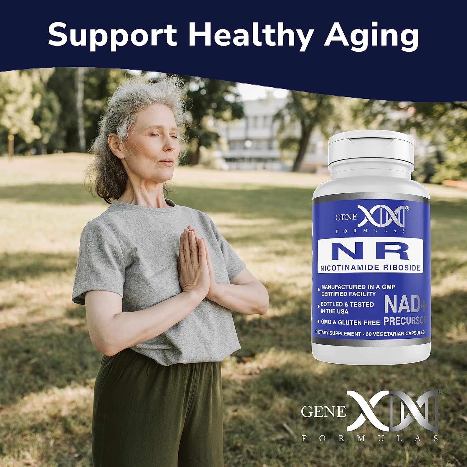 Genex Formulas Ribosida de nicotinamida (paquete de 3)