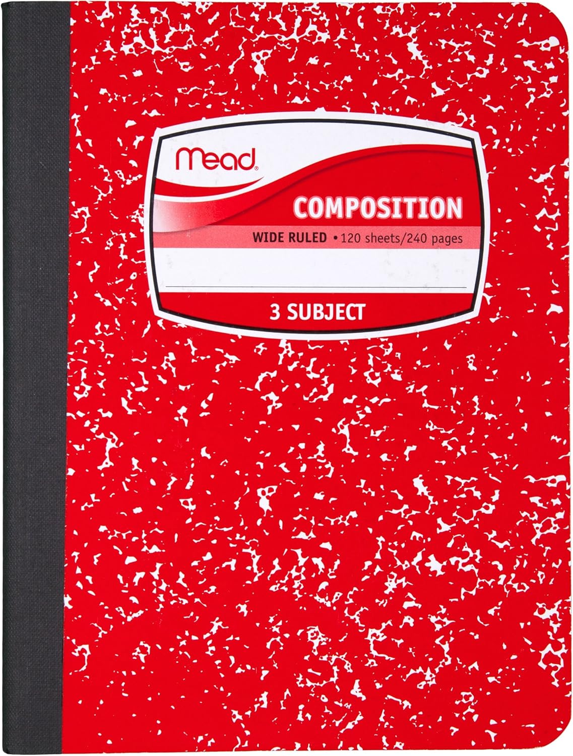 Mead Cuadrado de Composición de Color de Oferta Libros, 3 temas, 120 hojas, color seleccionado para ti, 1 unidad (09950)