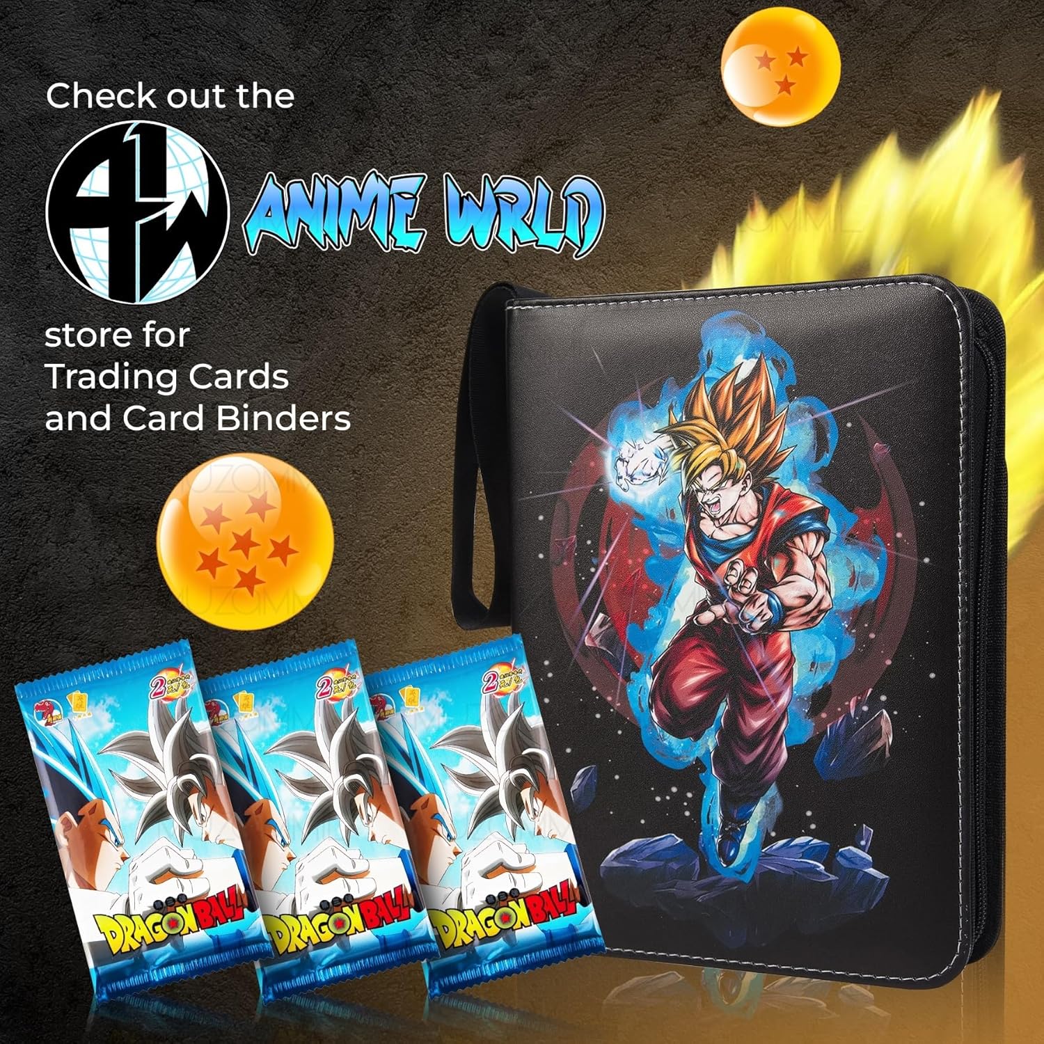 AW Anime WRLD Juego de cartas DBS  DragonBallSuper TCGCCG Booster Packs Set  Japonés Producto importado  10 paquetes