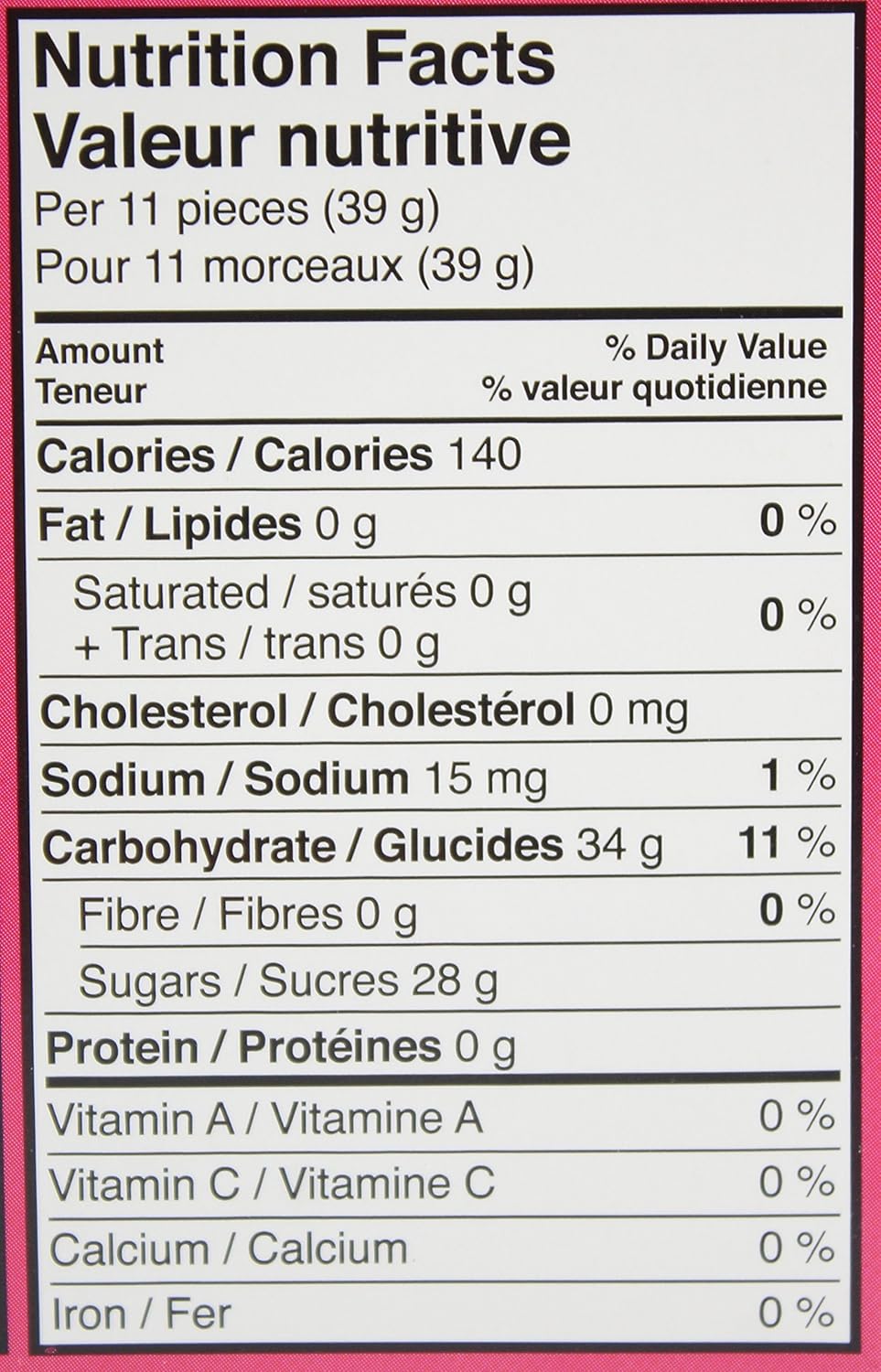 Maynards Dulces de bayas suecas, 3.53 oz3.5 onzas, 2 unidades Importado de Canadá
