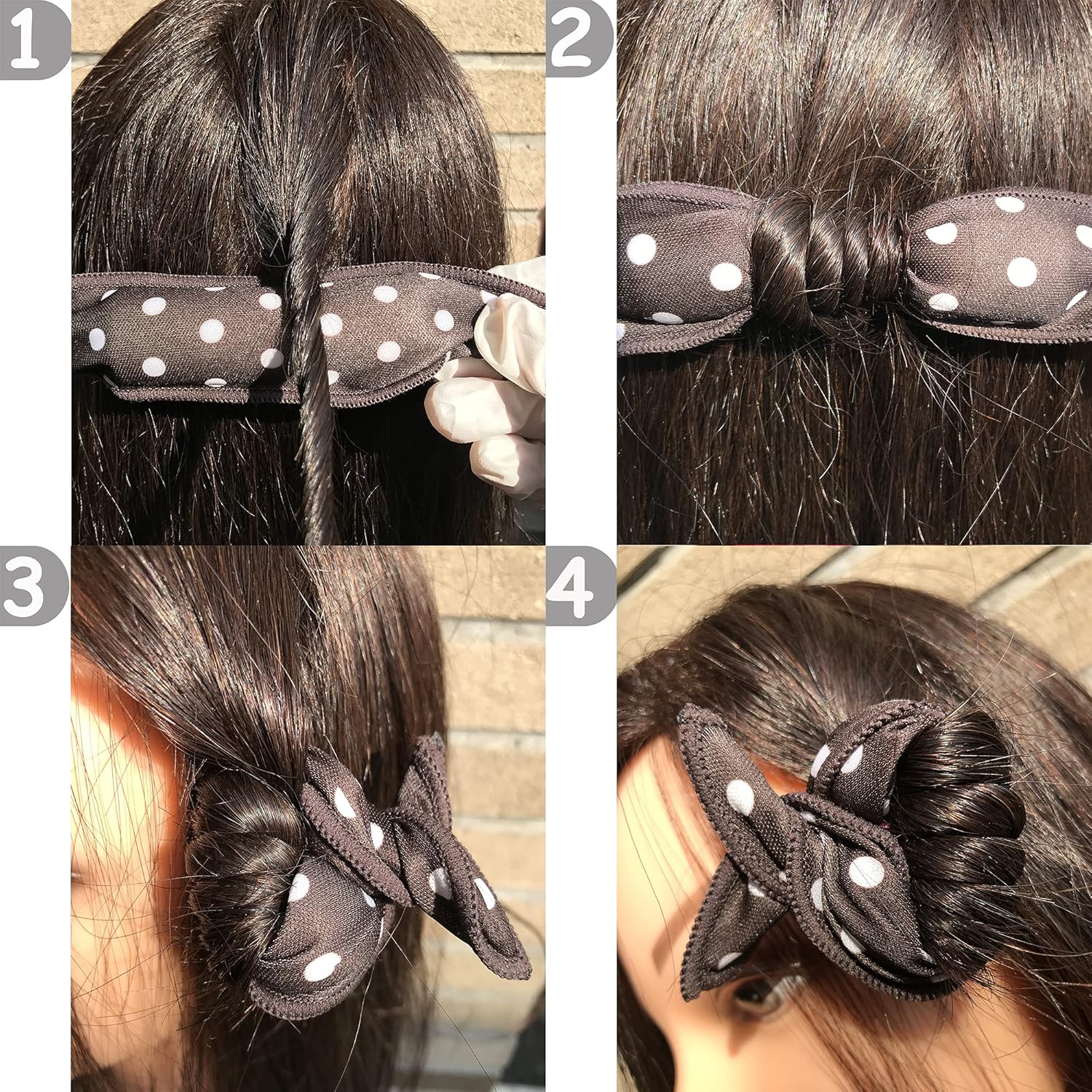Aimin Hair – Rodillos de espuma para rizar el pelo por la noche, rodillos flexibles, suaves para la almohada, rodillos de esponja (40 piezas, negro)