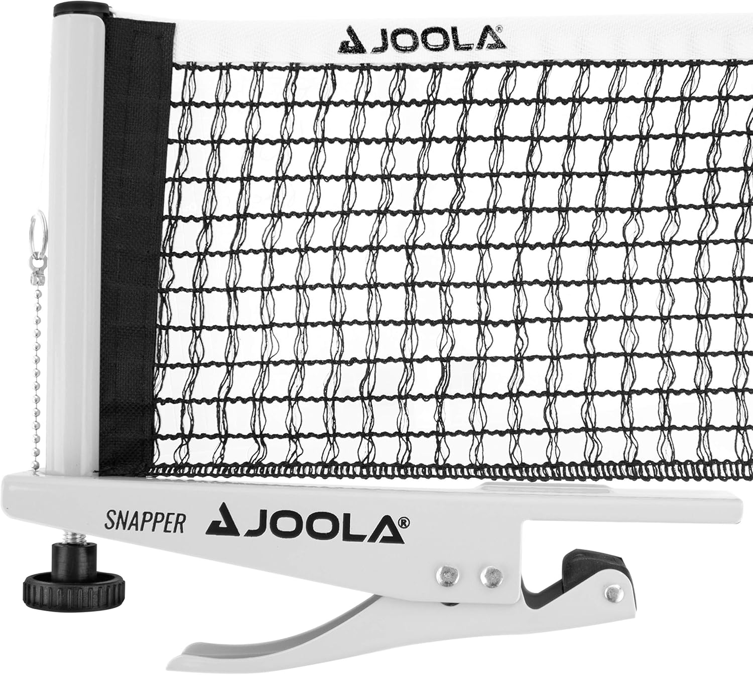 JOOLA Snapper – Juego de red y poste de tenis de mesa profesional, portátil y fácil de instalar, 72 pulgadas, tamaño reglamentario, red de