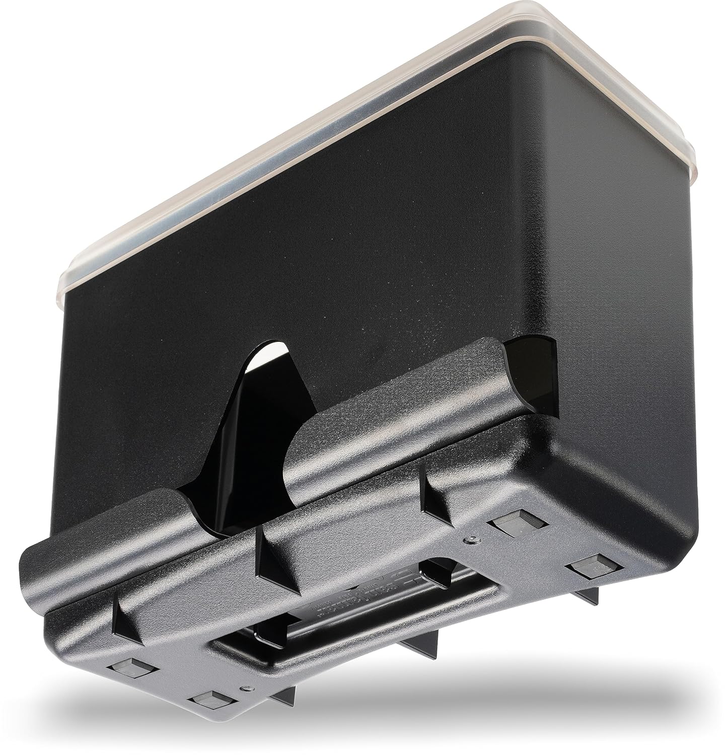 Carlisle FoodService Products ST250 Dispensador de paja a granel para encimera, capacidad de 250 popotes envueltos, color negro
