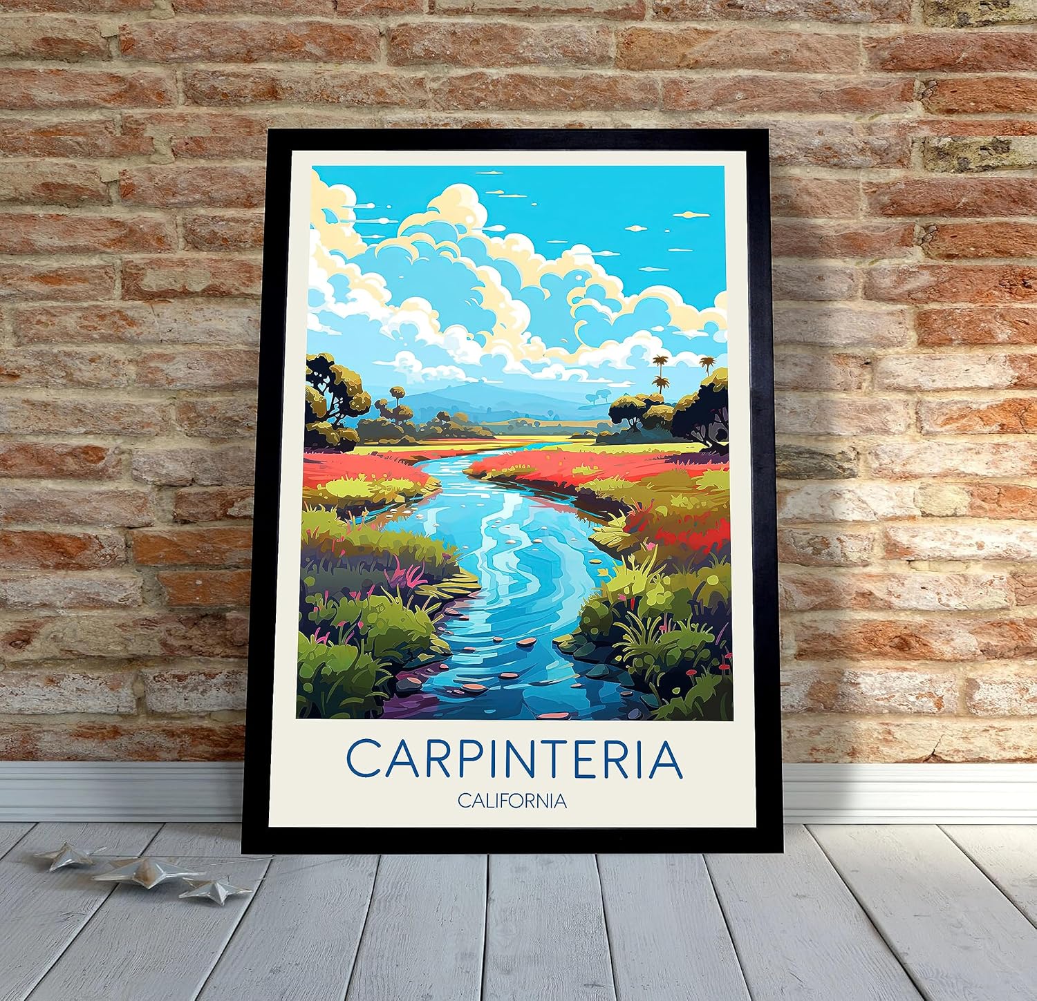 Carpinteria Poster, Carpinteria Print, Carpinteria Art, Cityscape Painting, Travel Posters, Travel s, Illustration Art, Wall Decor