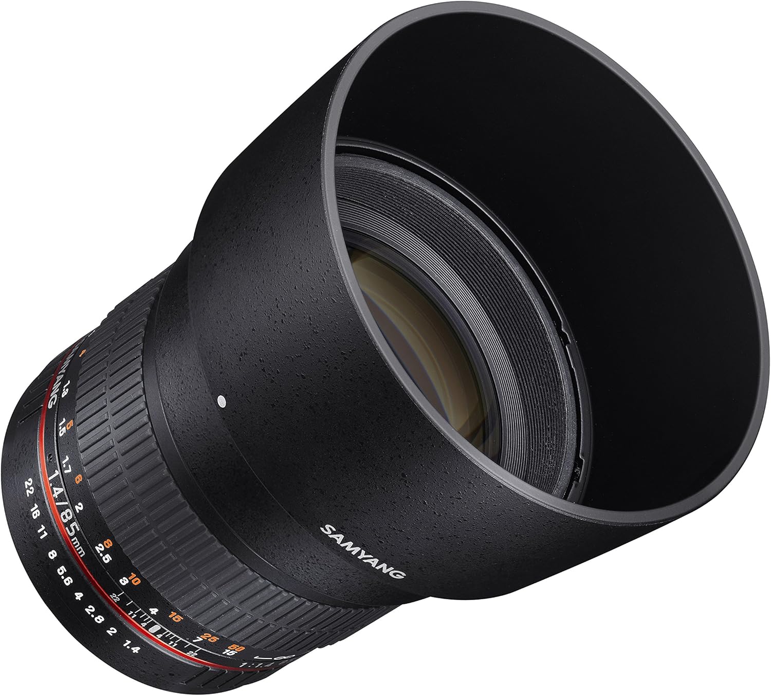 Lente Samyang, F1.4 de 3.35 pulgadas