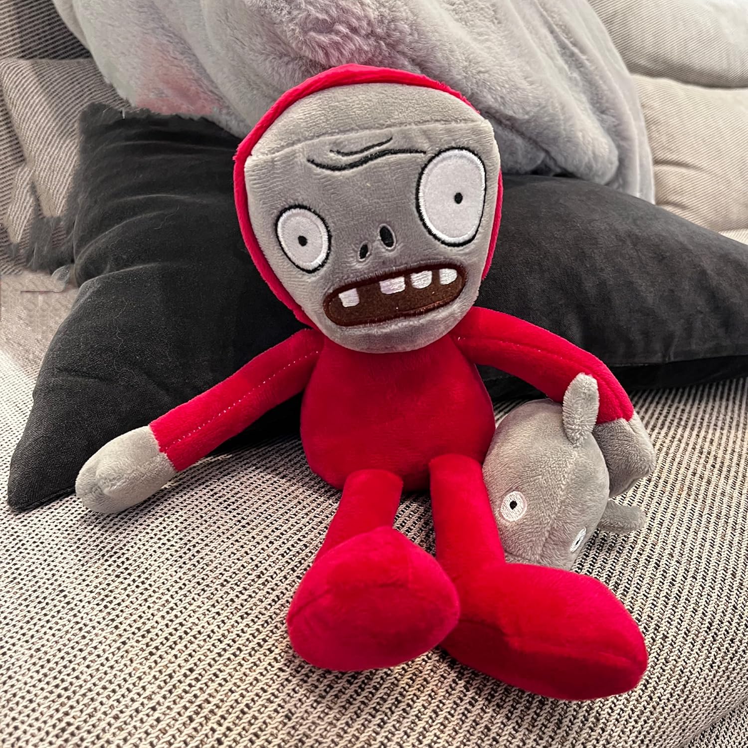 Dyharnsty Plants vs Zombies – Juguetes de peluche Dolphin Rider Zombi figura suave, juguetes de plantas contra zombies, juguetes de PVZ Plush Fish