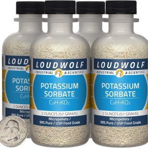 Sorbato de potasio  99% puro grado alimenticio USP  micropellets  Estados Unidos, 1 Sorbato de potasio  99% puro grado alimenticio USP  micropellets  Estados Unidos, 1
