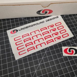 Camaro Calcomanías para rueda (paquete de 4) calcomanías de freno de 6 pulgadas LS1 LT1 Z28 SS V6 Base RS (rojo brillante) Camaro Calcomanías para rueda (paquete de 4) calcomanías de freno de 6 pulgadas LS1 LT1 Z28 SS V6 Base RS (rojo brillante)