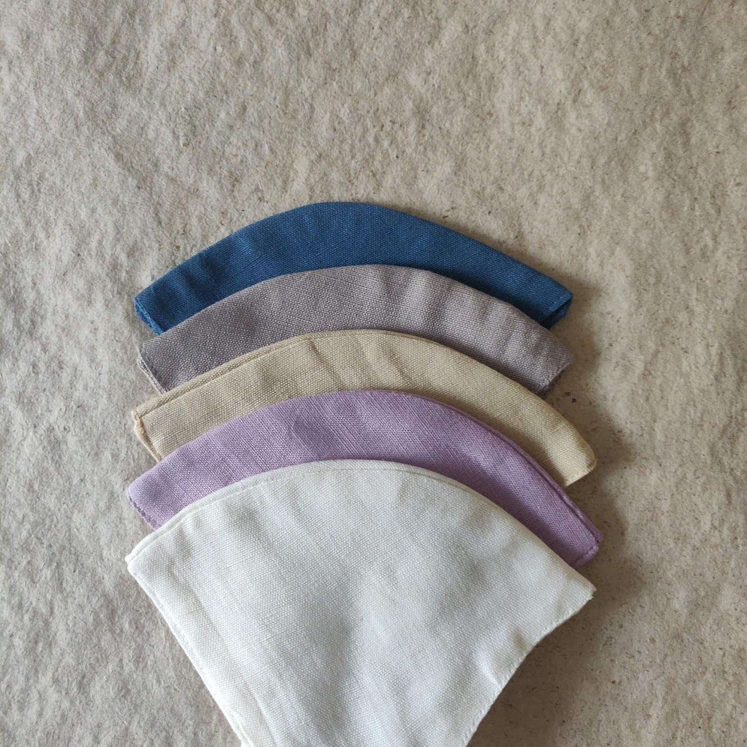 Cotton Linen – Máscara facial anticontaminación de 3 capas, ajustable, lavable, reutilizable (Muted Naturals 3.0)